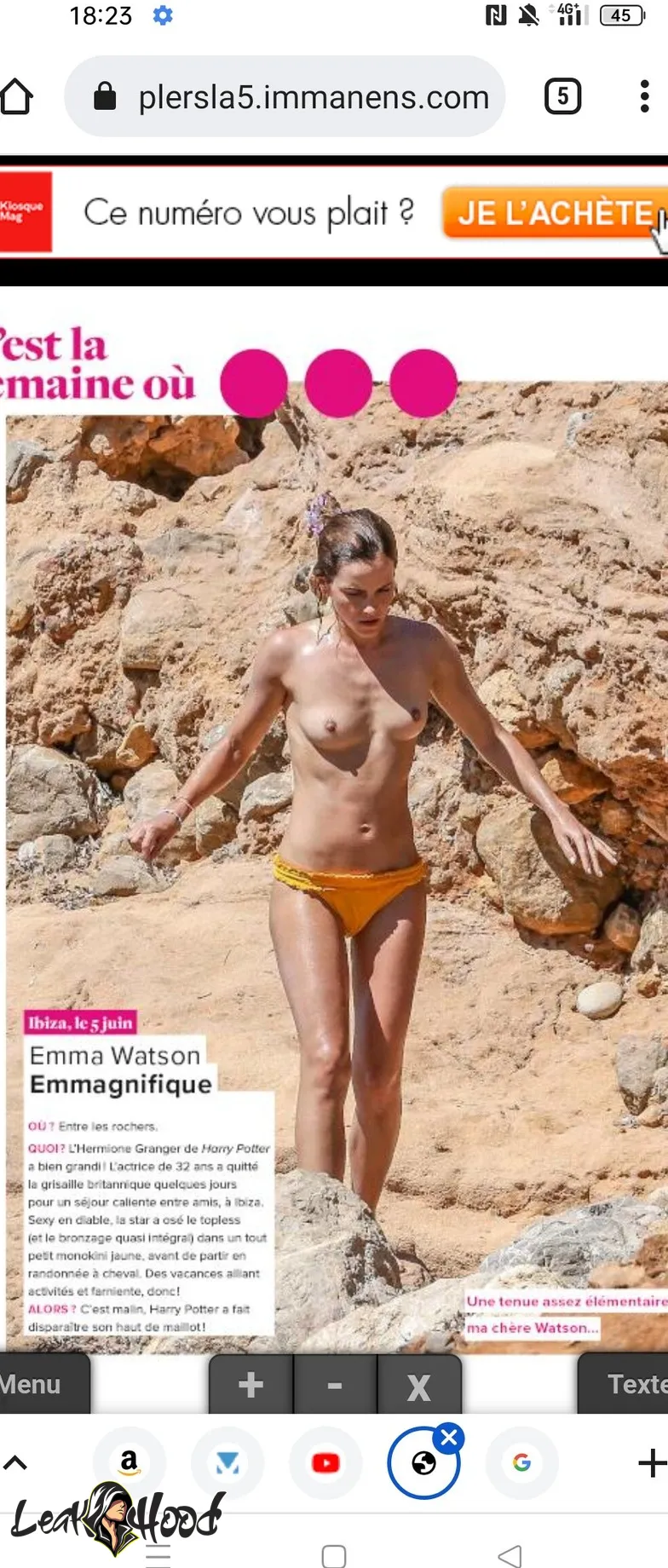 Emma Watson Nude Leaks OnlyFans #1262 - LeakHood